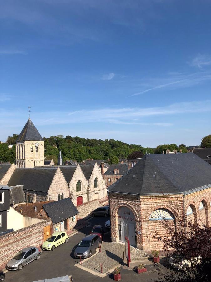 Joli Studio Meuble Proche De La Plage Veules-les-Roses Exteriör bild
